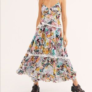 Free People kahlo printed set, NWT